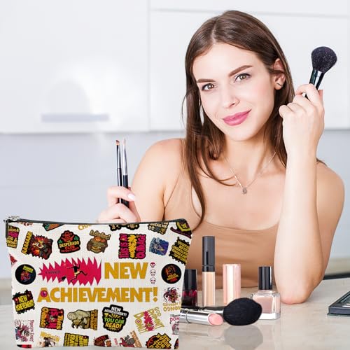 QualityLife DCC Makeup Bag New Achivement Funny Dungeon Book Crawler Reading Carl Merch