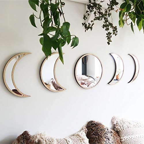 Scandinavian Decor 5-Piece Acrylic Wall Decor - Wo... (5 Count | Beige | Acrylic)