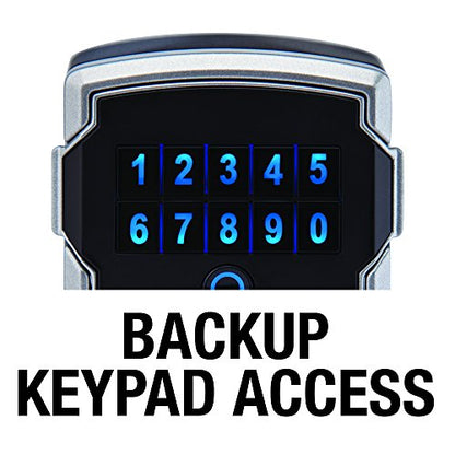 Master Lock Key Lock Box with Code, Outdoor Lock Box for Realtors, Property Managers and Landlords, Ideal for Short-Term Rentals, Key Safe Holds 5 Keys, 5440EC