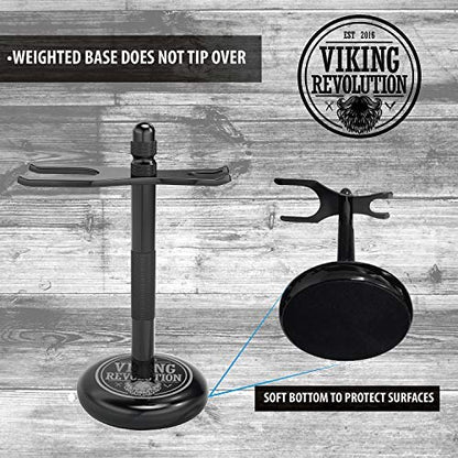 Viking Revolution Safety Razor Stand - Black - 1 Count