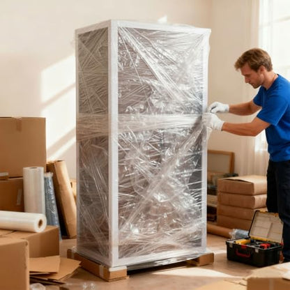 Cardboard Edge Protector 2” X 2” X 48”, Pack of 50 – Cardboard Corner Protectors for Shipping White V-Board Pallet Corner Protectors