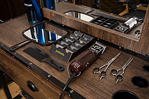 BarberMate Blade Rack for Barbers and Stylists (Pink)