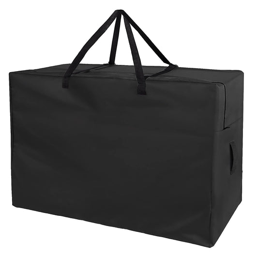 Folding Mattress Storage Bag for Tri-Fold Up to 6... (Black | Polyester)