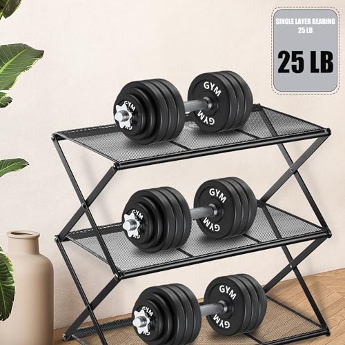 Small Shoe Rack for Entryway - 3 Tier Shoe Organizer Metal Foldable Shoes Storage Rack, Zero Tool Install, Sturdy Shoe Rack for Closet, Front Door Entrance, Living Room - Space Saving, Black