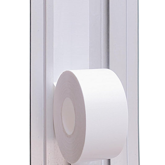 WENSSKKU White Window Weather Sealing Tape, Waterproof Window AC Air Conditioner Sealing Tape Can Keep Out Drafts Cold Air Rain Dust Smog(2IN X 99FT)