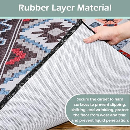 Non-Slip Rug Pads,8x10ft Waterproof Rug Pad,Carpet Pad for Hardwood,Tile,All Floors – Floor Protection,Cushioning, Anti-Slip Grip