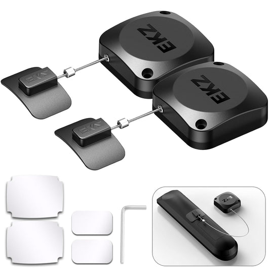 8ft Retractable Remote Control Cable Tether Lock -...