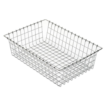 Winco 20" x 14" Wire Bagel/Pastry Basket | Restaurant service, Great for Sandwiches, Fries, Appetizers and Table Service