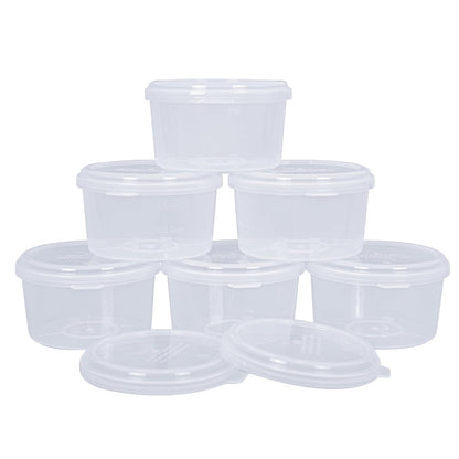 6 Pack Hawaiian Shaved Ice Mold Party Set with Lids, Up Your Game For Much More Snow Cone Treats, BPA-Free Cups Two Bonus Lids, Easy Stackable Freezing, Compatible with S900A, S777 & Others