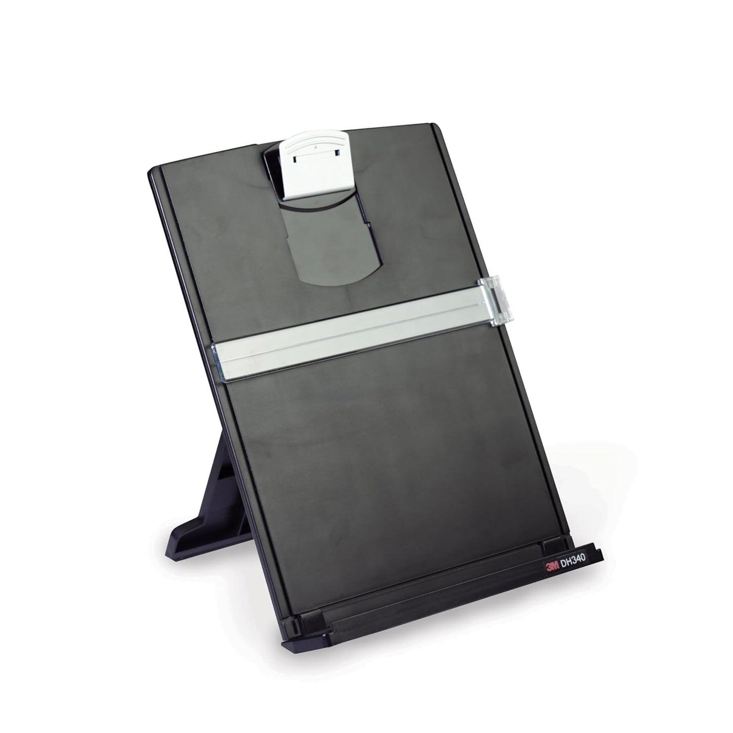 3M Desktop Document Holder for Monitor, 3.375 in x 12.0 in x 1.75 in | Desktop Document Holder For Desk And Typing, Adjudtable, Space Saving Design Holds Papers Vertical For Easy Viewing