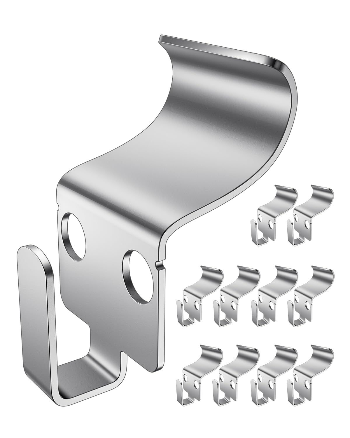 Vinyl Siding Hooks, No-Hole Heavy Duty Hooks Vinyl Siding Hangers 10 Pack | heavy duty siding hanger no hole hooks vinyl siding hangers dutchlap vinyl siding accessories large vinyl siding hooks