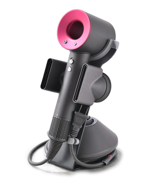 Hair Dryer Stand for Dyson Supersonic, Hair Dryer... (Pink | Iron, Silicone)