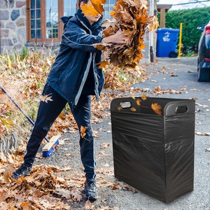 Touri Lawn Trash Bag Holder, Reuseable Garbage Frame, 2 Packs | Holds 30-42 Gallon Bags, Leaf Collector, For Camping Yard Weeding and Party