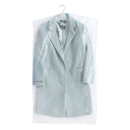 50 Pack 23.6x40inch Clear Plastic Clothes Covers f... (Clear | Plastic)