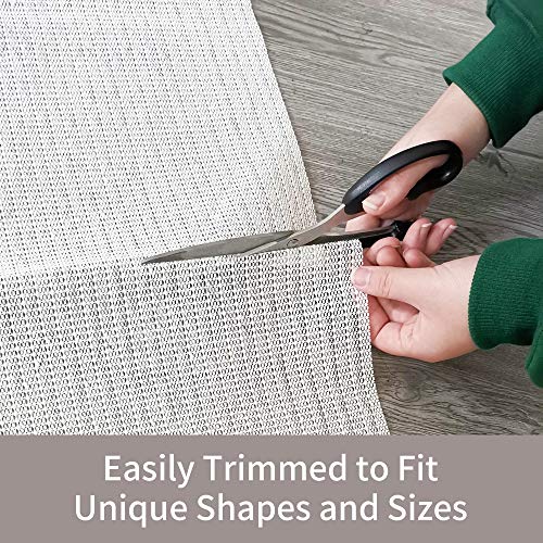 Rug Pad 9X12 Non-Slip Area Rug Gripper for Hardwood Floors Durable & Strong | outdoor rug pad,Anti Slip,Keep Your Rugs Safe and in Place,Floor protection,Easiest installation