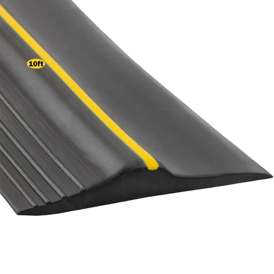 Garage Door Bottom Seal Strip, Weatherproof EPDM R... (Black)