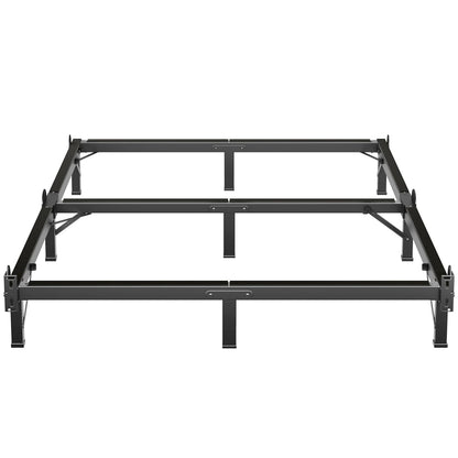 MAF Metal Bed Frame King 8 Inches for Box Spring, 9-Legs Support Basics