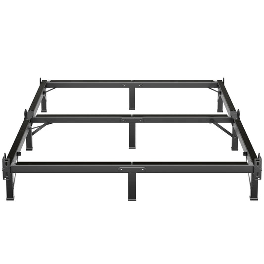 MAF Metal Bed Frame King 8 Inches for Box Spring, 9-Legs Support Basics