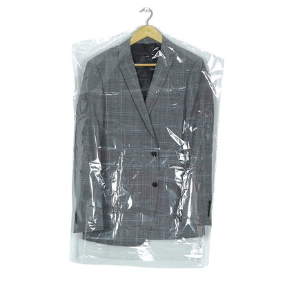 50 Pack 35.4inch Plastic Clear Dry Cleaning Hanging Lightweight Garment Clothes Cover Protector Bags for Closet Clothes Storage.
