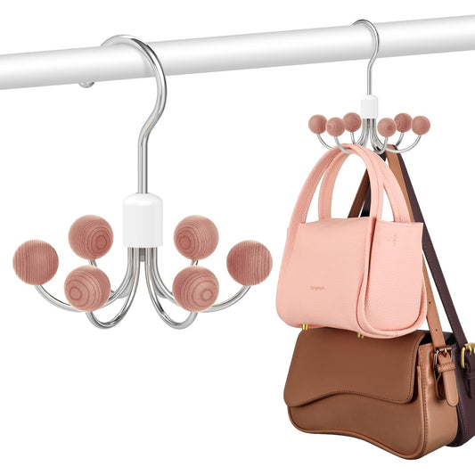 Purse Organizer,2 Pack Space Saving Purse Hangers... (2 Count)