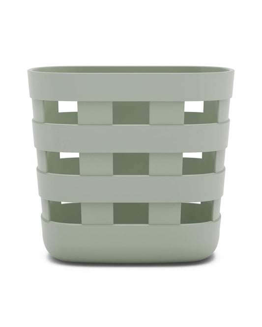 Bath Time Storage Bin - Keep Items Organized & Dry... (Sage | Plastic)