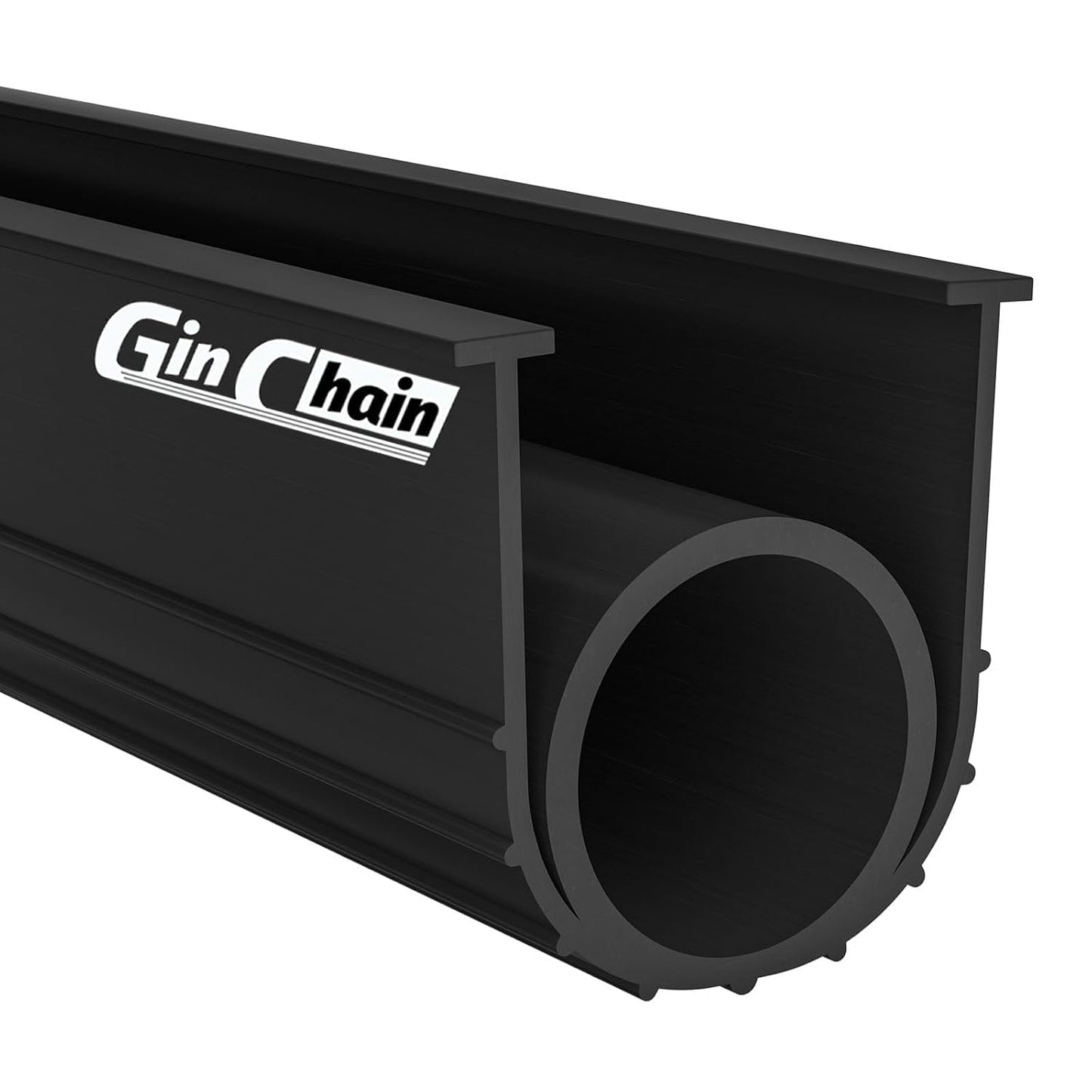 Garage Door Bottom Seal, 5/16" T-End, 4" Wide Weather Stripping, 10 ft | Helps block drafts, dust, leaves and rain; includes 2 end plugs