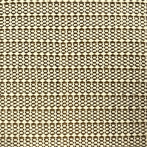 Superior Area Rug Pad, Non-Slip, Non-Skid, Floor Protector, Table Runner, Hardwood And Tile Floors Padding, Washable, Place Mats, Gripper Mat, Slide Stoppers, Rubber Rug Grip, 5' x 8', Cream