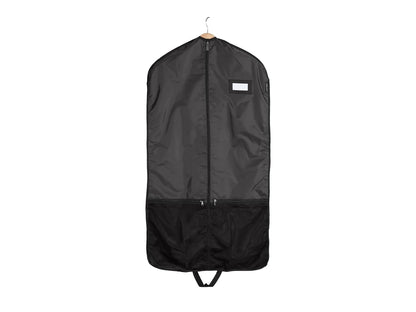 Covermates Deluxe Garment Bag Set for Closet Storage & Travel – Heavy Duty Hanging Suit & Dress Bags with ID Window, Accessory Pockets & Carrying Handles – Premium Wardrobe Protection, Black