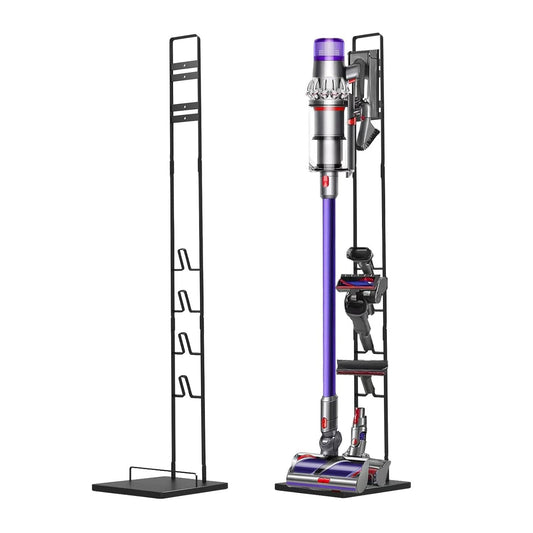 Vacuum Stand Compatible for Dyson, Stable Metal St... (Black | Metal)