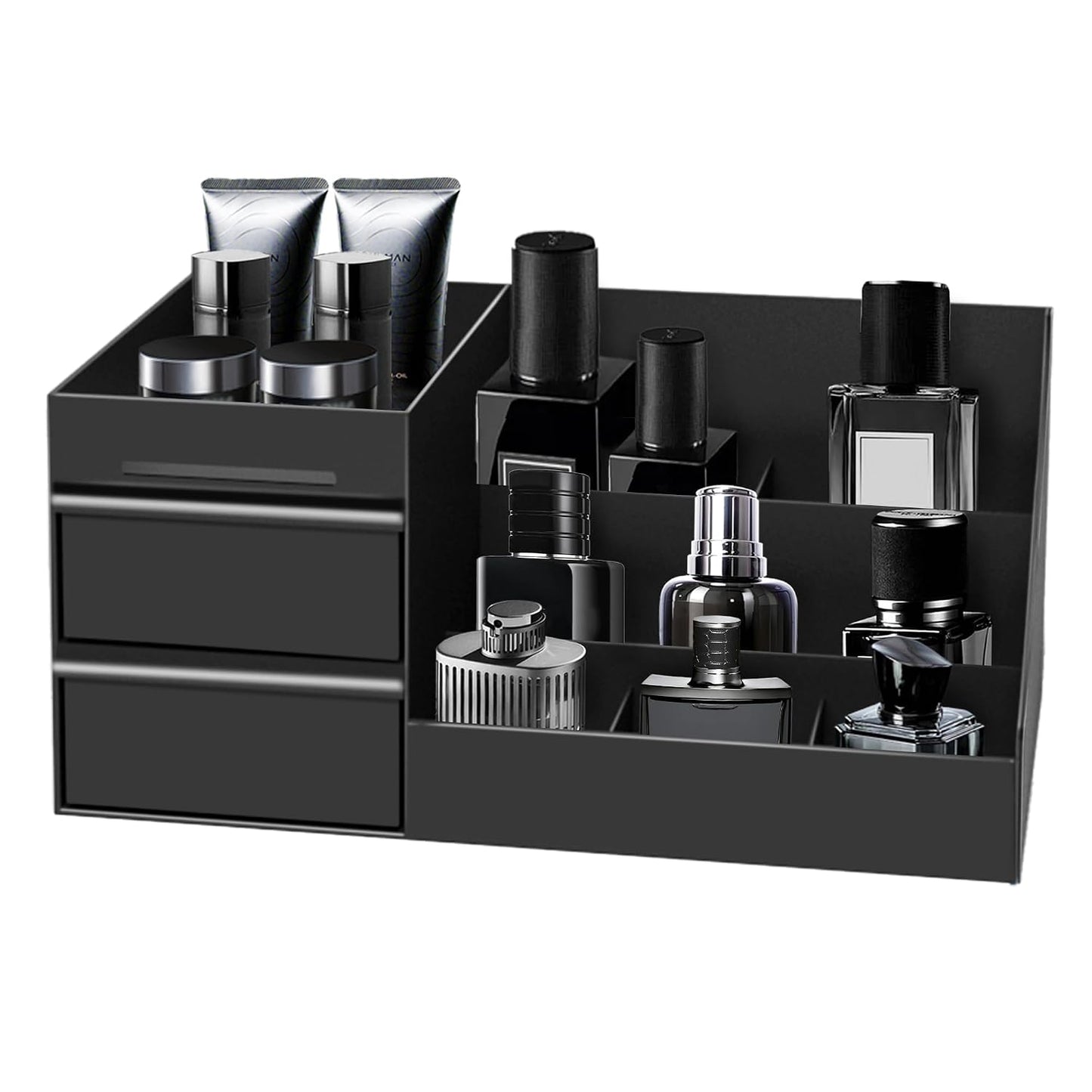 Cologne Organizer for Men,Mens Organizer,Cologne Stand,Perfume Organizer,Dresser Organizer,Organizador de Perfumes,Bathroom Organizers,Mens Bedroom Essentials, Anniversary Gifts for Men