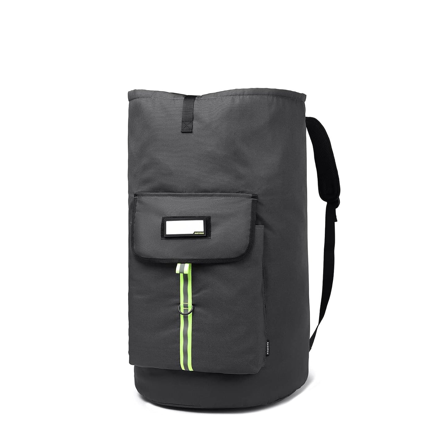 laundry bag backpack,extra-large heavy duty laundry bags,laundry backpack for college students,drawstring closure (charcoal grey laundry bag with straps)