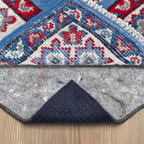 RUGPADUSA - Superior-Lock - 8'x10' - 1/4" Thick - Felt + Rubber - Premium Non-Slip Rug Pad - Perfect for Hardwood Floors, Available in 2 Thicknesses, Many Custom Sizes