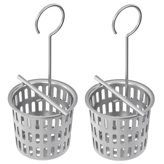Shower Drain Hair Catcher, 2-Pack,Only Fit Neodrai... (Brushed | Stainless Steel)