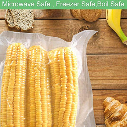 300ct Plus Quart 10"x13" Vacuum Sealer Bags BPA Free Food Storage PreCut