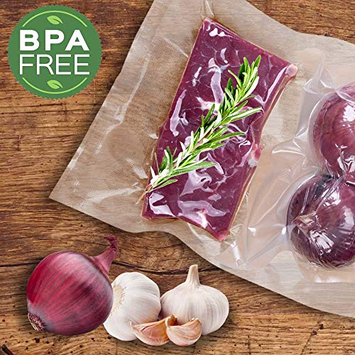 6Pack Vacuum Sealer Rolls 8"&11"x20' BPA Free Sous Vide Bags