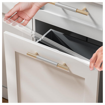 12 Pack Cabinet Protectors for Kitchen Cabinets, 1... (Clear)