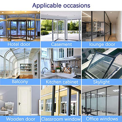 TAROSE Weather Stripping Door Seal, 33 Feet Long Transparent (Width 25mm) | Shower Door Seal Strip, Adhesive Silicone Tape, Door Draft Stopper, Blocks Drafts and Noise, for Doors & Windows