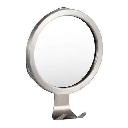 Shower Mirror Fogless for Shaving with Razor Holder, Powerful Lock Suction Fogless Mirror for Shower