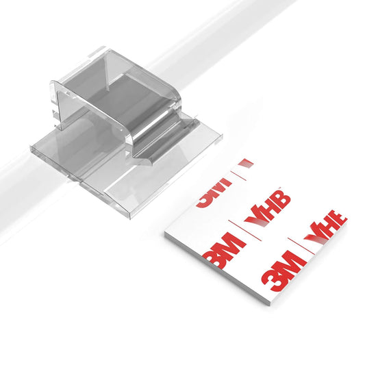 Cable Clips with Strong Self-Adhesive, XIAOXI R Sh... (Transparent)