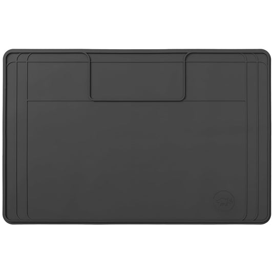 The Original Under Sink Mat - Silicone Waterproof mat, Trimmable, Easy to Clean, Kitchen cabinet liner, Under sink protector mats, Drip Tray with Lip - 34" x 22" or smaller