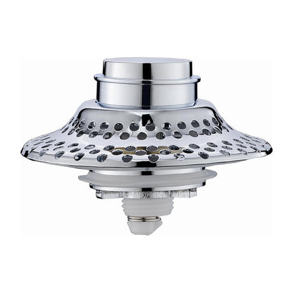 Bathtub Drain Stopper with Removable Hair Catcher, 3-in-1 Pop-up Drain Plug Fits 1.38 to 1.8 Inch Holes, Upgrade Shower Drain Cover with Stainless Steel Filter