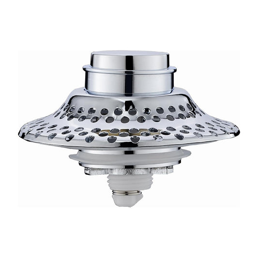 Bathtub Drain Stopper with Removable Hair Catcher,... (Stainless Steel)