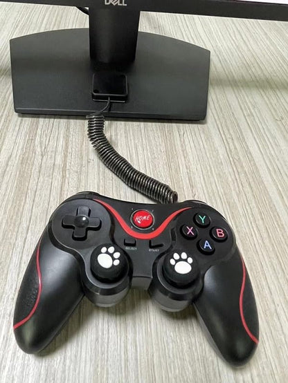 8ft Longer Retractable Cable Lock with Double Sided Adhesive for Gaming Controller, Tablets, Mobile Phones Other Hardware Showroom and Controller, TV, DVD Remote Control Tether (2Pack)