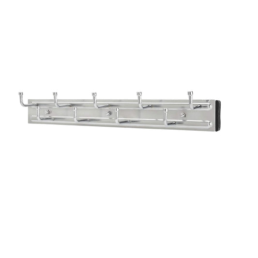 BRC-14CR 14-Inch Wall Mounted Pullout Closet Belt... (2 Count | Silver | Metal)
