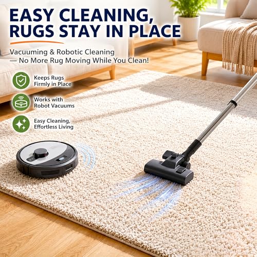 20pcs Rug Tape on Floor, Non Slip, for Hardwood Floors and Tiles | Rug Tape on Floor | Rug Corner Pads Grippers | Reusable