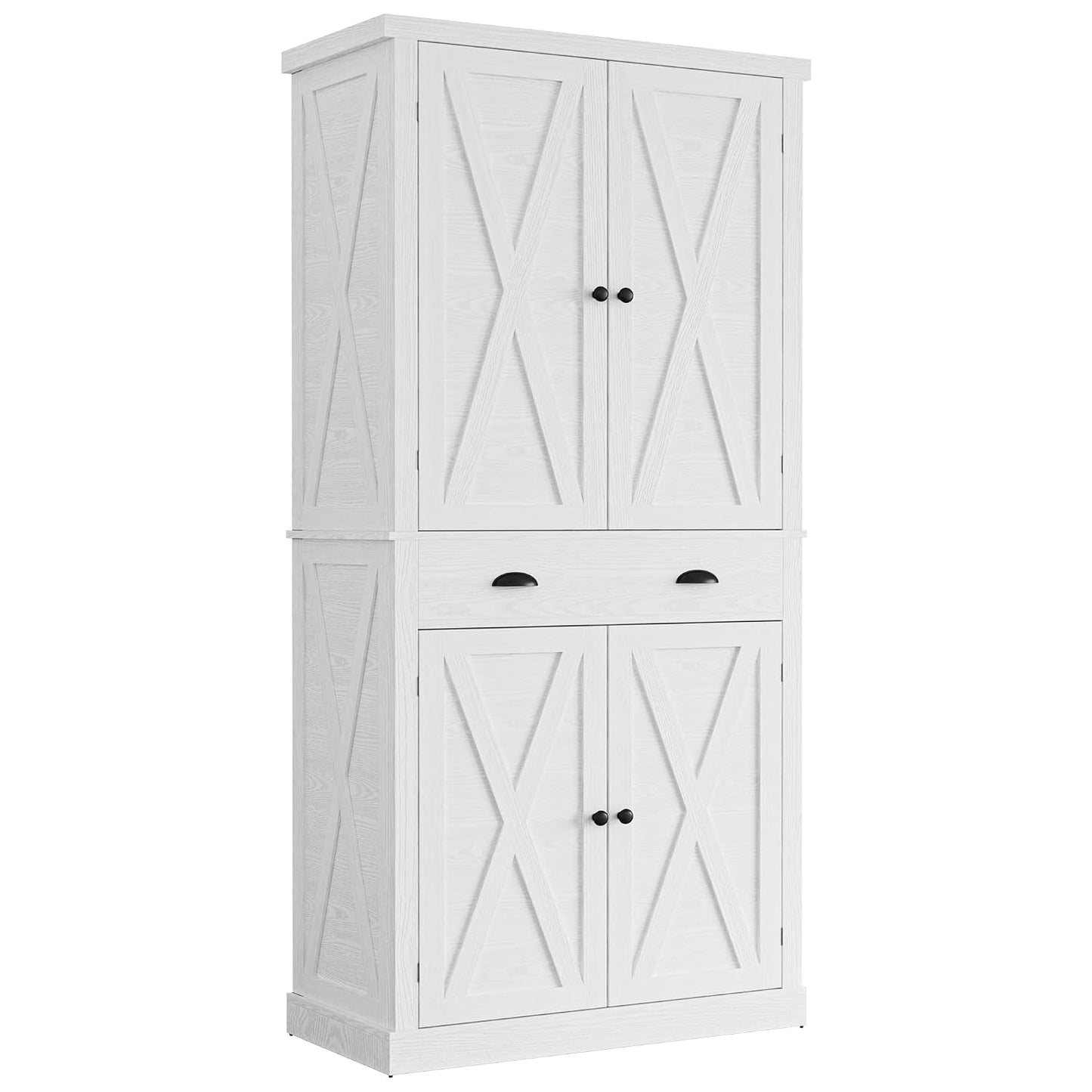 IRONCK Storage Cabinet with Drawers and Doors for Living Room and Entryway | Open Shelves, Adjustable shelves, Organized essentials