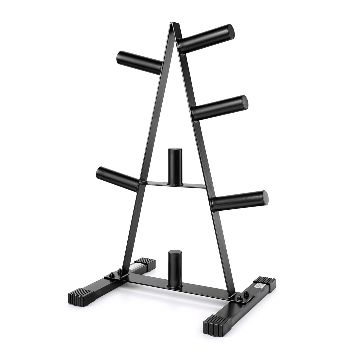 CAP 2-Inch Olympic Plate Tree Rack for Home Gym, H... (Alloy Steel)