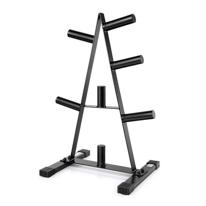 CAP 2-Inch Olympic Plate Tree Rack for Home Gym, H... (Alloy Steel)