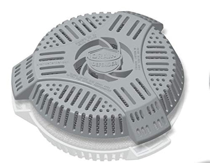 Easy-Install Two-Stage Stairwell Drain Cover Resists Yard Waste Clogs and Flooded Basements | Keeps Drains Flowing; Stops leaves, grass, blossoms & more; Fits easily over most existing drain sizes; No tools required