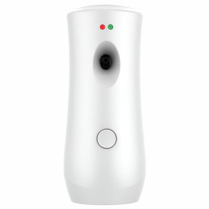 Automatic Air Freshener Spray Dispenser, White Wall Mounted or Free Standing Battery Operated Sprayer for Home or Commercial Use, 3 Auto Time Settings for Scent Release for Room/Bathroom Freshness